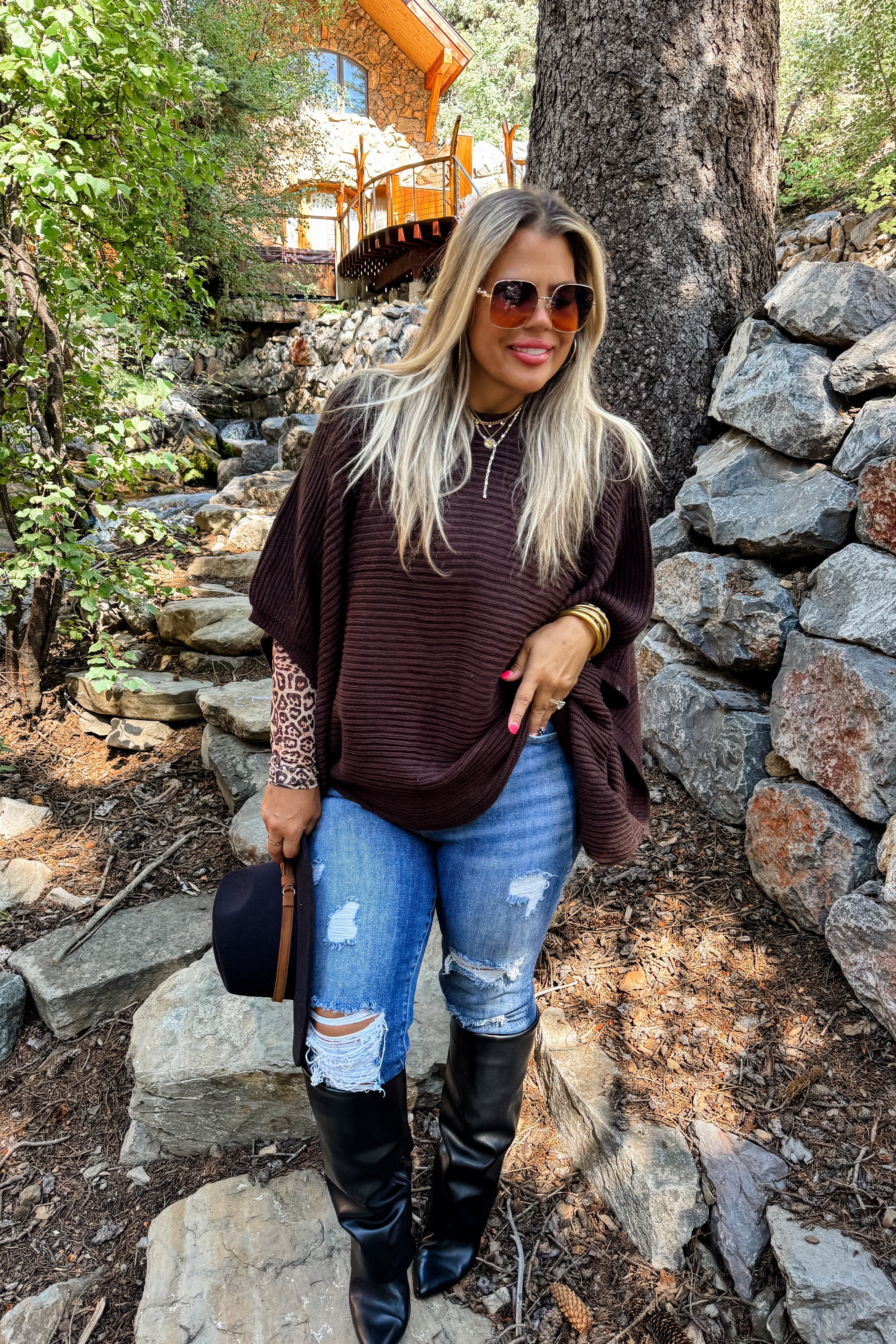 PREORDER: Fall Meg Pullover Poncho